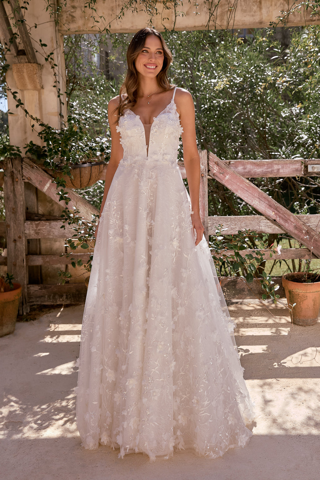 madeleine white wedding dress Madeleine Wedding Dress – Tania Olsen Designs