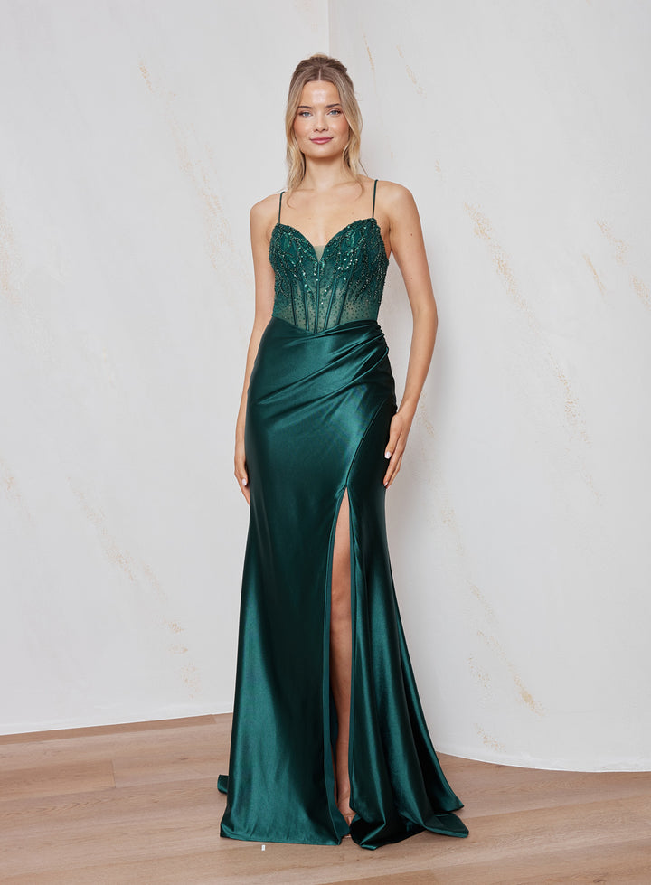 Green Smik Formal Dresses JX5056 Emerald By Jadore Smik Clothing Windsor