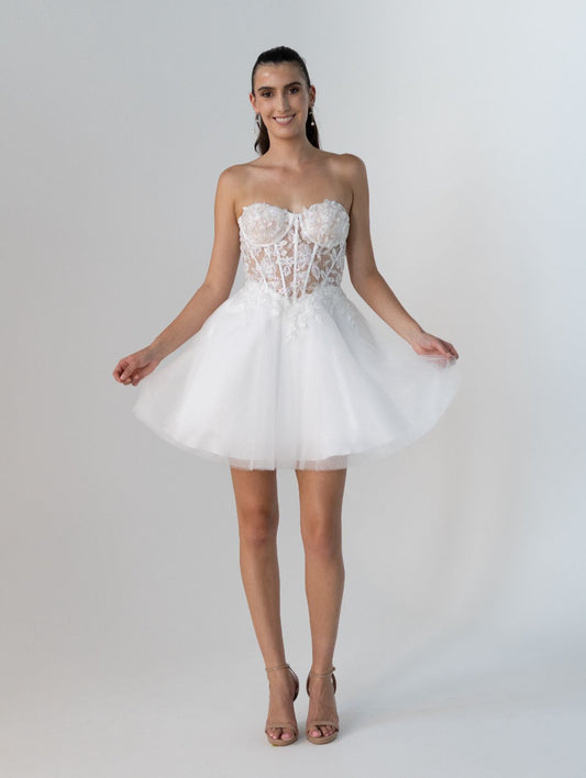 Mayim Mini Bridal Dress