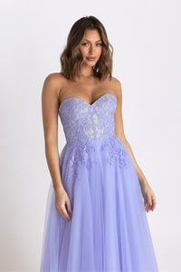 PO926 Hadley formal dress Lilac