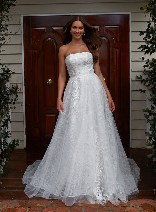Plumeria Wedding Dress
