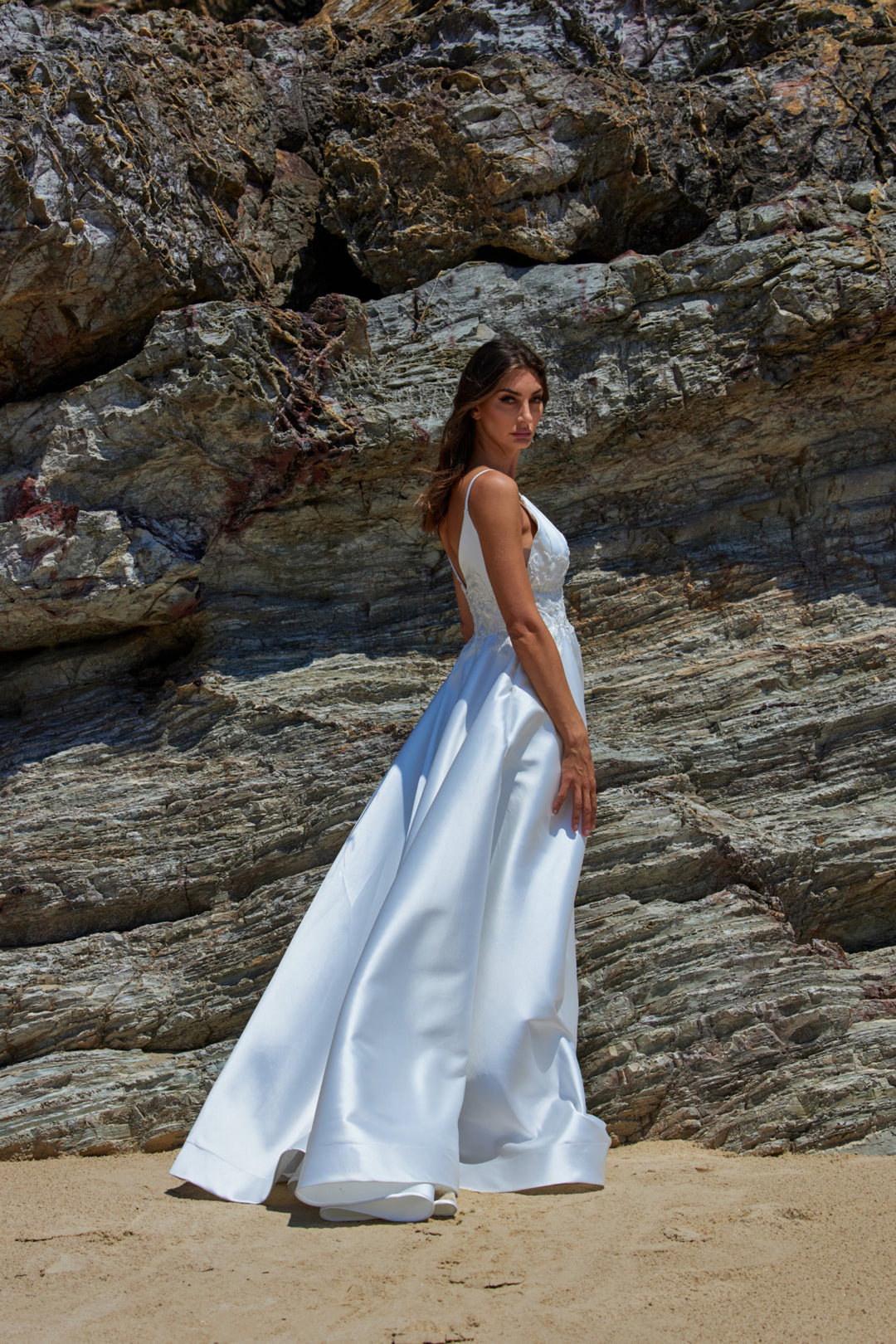 Coral Wedding Dress – Tania Olsen Designs