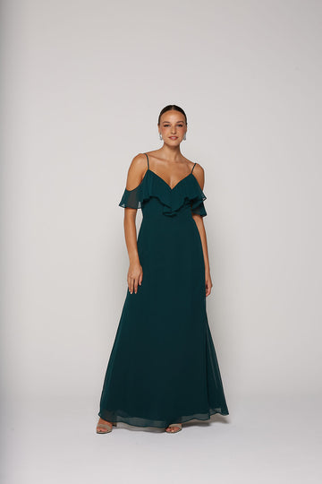 agave color bridesmaid dresses Azazie Liza