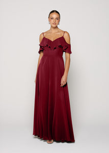 anastasia burgundy dress Anastasia Dress - Burgundy